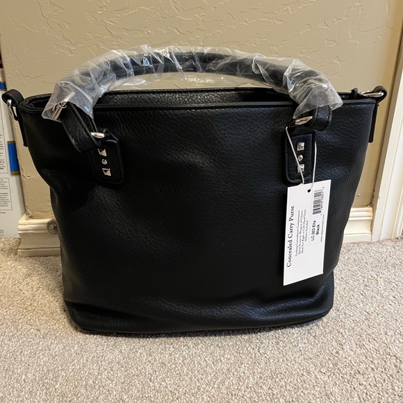 Lady Conceal Ella crossbody tote conceal carry - Picture 2 of 11